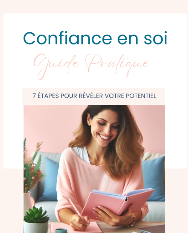 Couverture du guide PDF "Confiance en soi – Guide pratique en 7 étapes" de Jessica Verlaguet