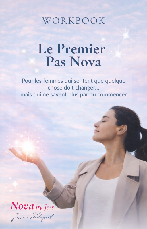 Workbook Le Premier Pas Nova – mini formation de développement personnel pour femmes par Jessica Verlaguet